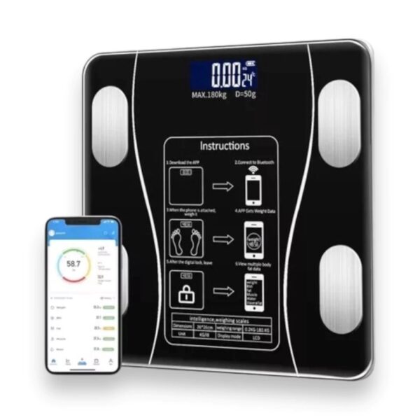 Balanza Personal Digital Bluetooth 180Kg