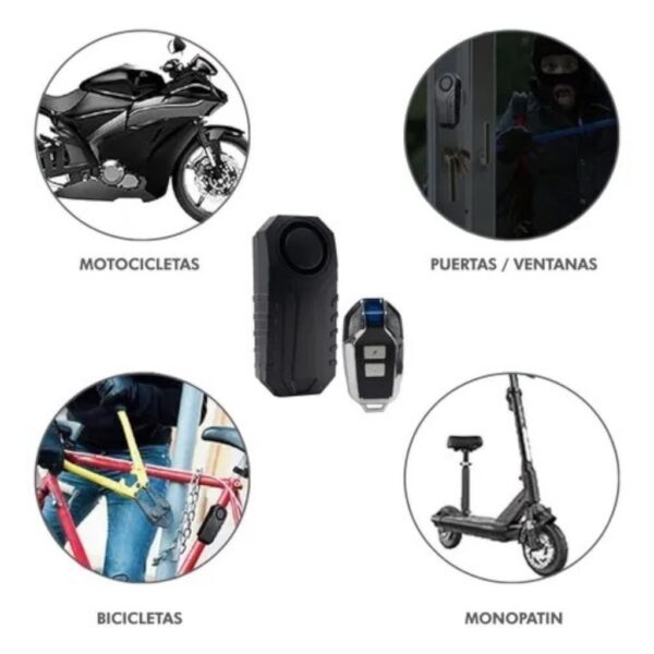 alarma antirrobo moto bici